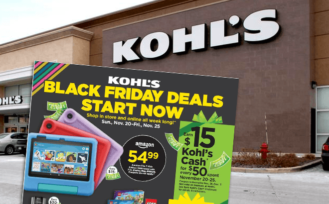 Kohl's Early Access To Black Friday Deals Now ~ Online Only! - MyLitter -  One Deal At A Time
