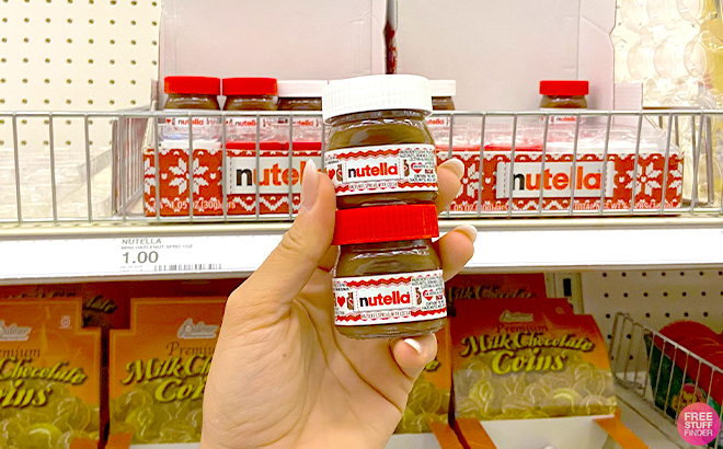 Mini Nutella Chocolate Hazelnut Spread Jars Just $1 at Target