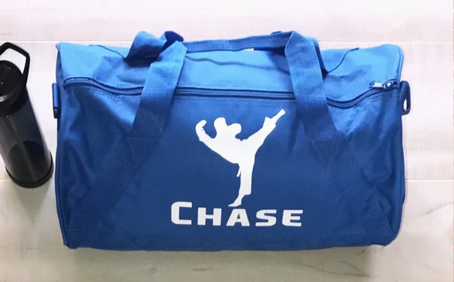 Personalized Sport Duffel Bag $21.99 Shipped