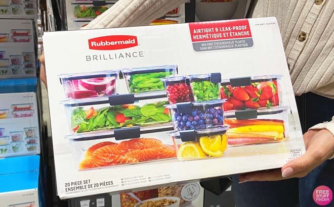 Rubbermaid 20-Piece Set $74 Shipped