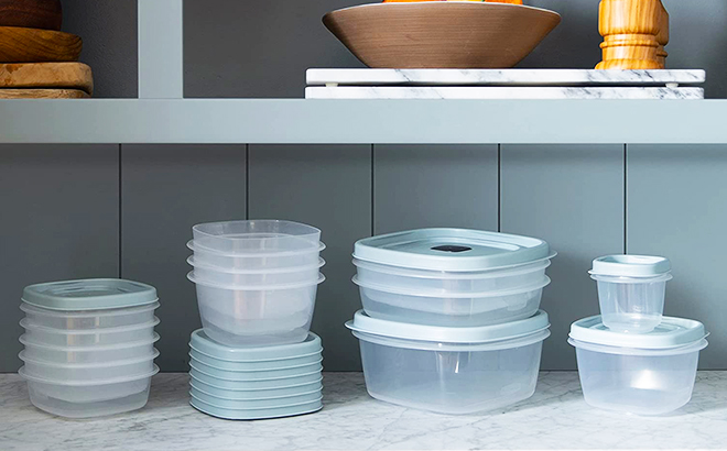 Properly store your food with this 42-piece Rubbermaid set for $25