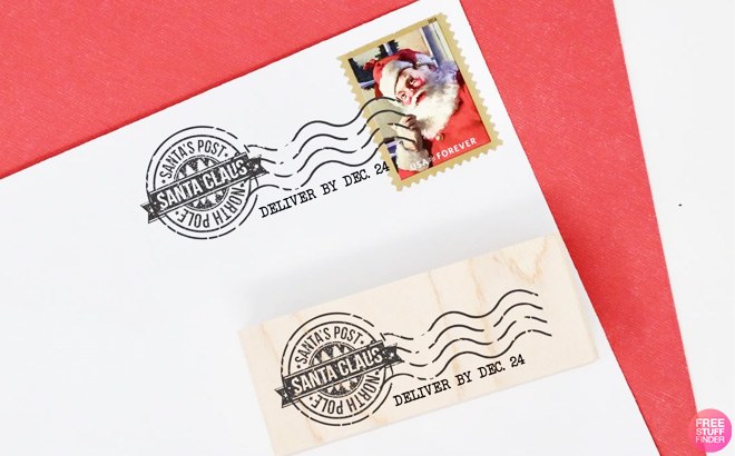 Santa Postmark Mail Stamp $9.99