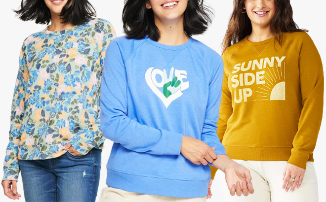 Sonoma Women’s Sweatshirts $9.79