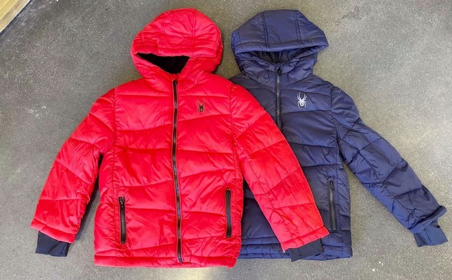 Spyder Boy's Puffer Jacket $35 Shipped