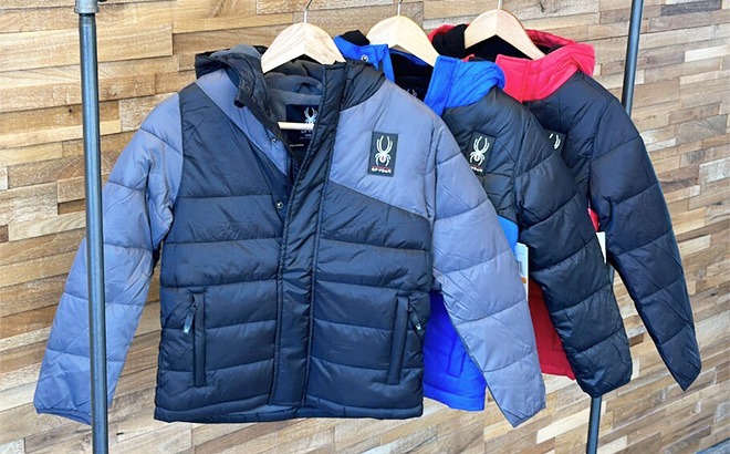 Spyder Boy's Puffer Jacket $39.99 Shipped