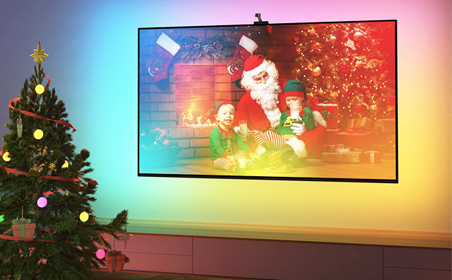 TV LED Backlights with Camera $57 Shipped