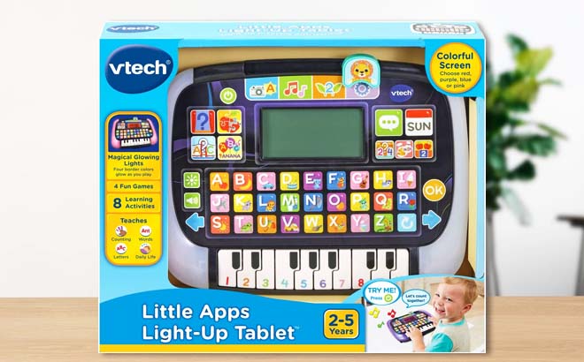 VTech Little Apps Light-Up Tablet $14.99