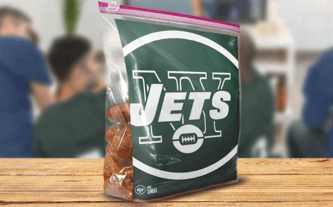 NFL Ziploc Gallon Bags 20-Count $2.82