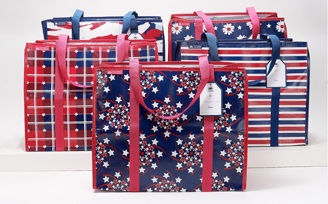 Five Super-Shopper Tote Bags $29 Shipped