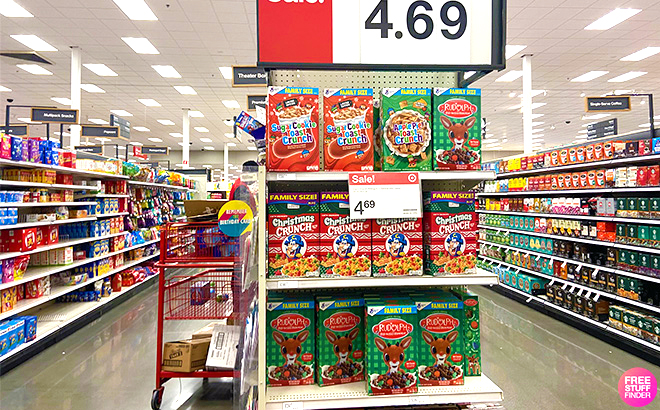 Christmas Cereal $4.99 at Target