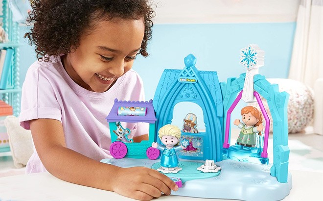 Disney Frozen Ice Skating Playset $11