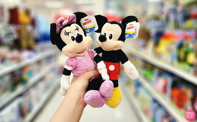 Disney Holiday Plush $9.99