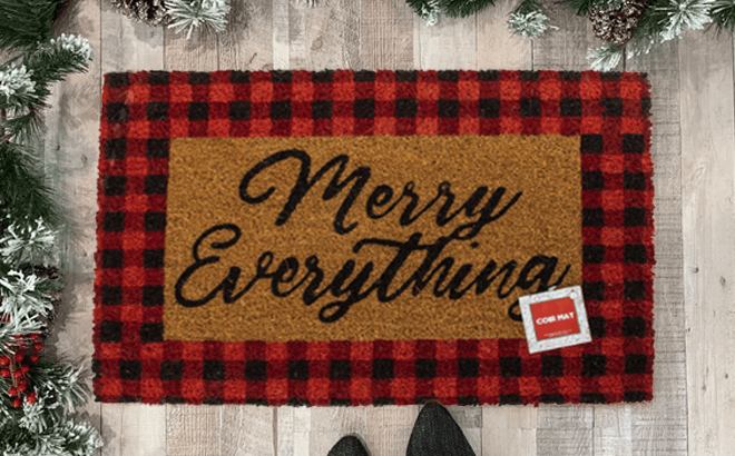 Holiday Doormats Only $5