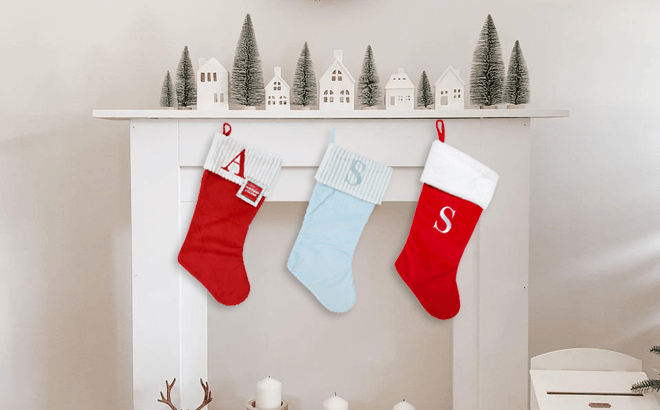 Monogram Christmas Stocking $4