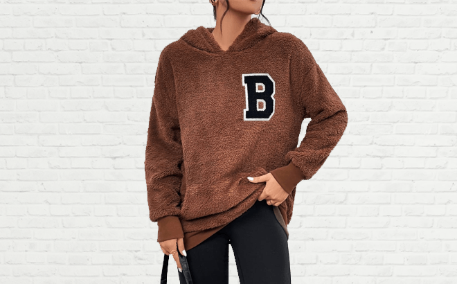 Teddy Cozy Women's Hoodie $26