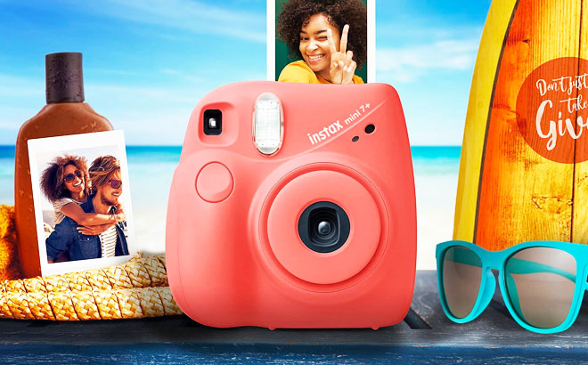 Fujifilm Instax Mini 7+ Camera $39 Shipped