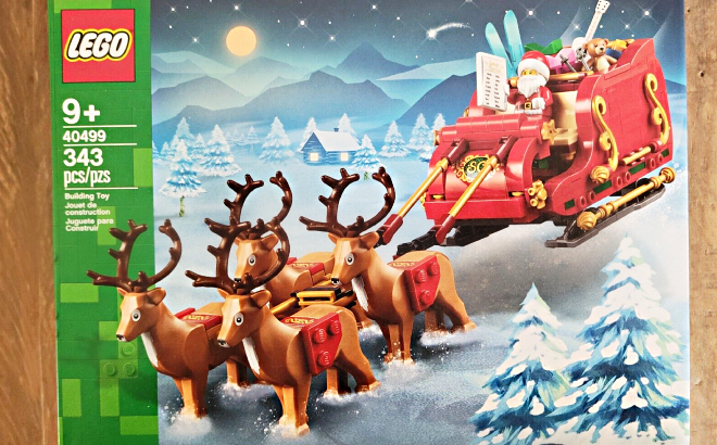 LEGO Santa's Sleigh Building Set $39 Shipped