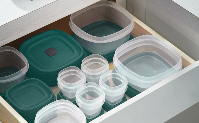 Rubbermaid 26-Piece Food Storage Set $8