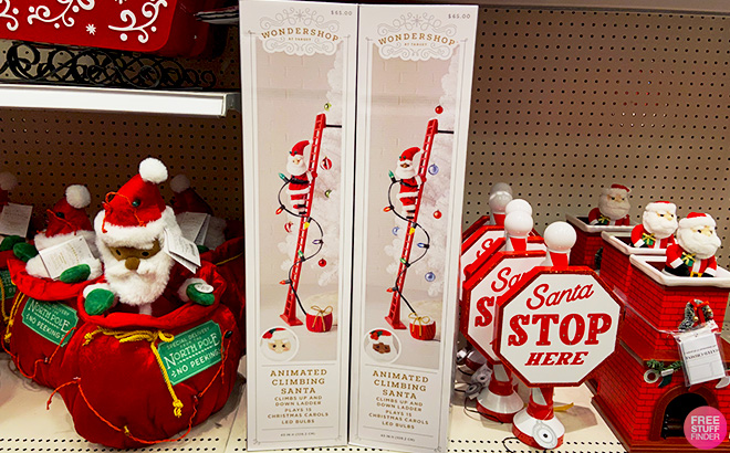 17-Inch Climbing Santa $30 at Target