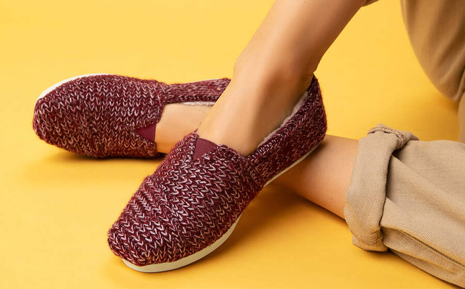 TOMS Women's Knit Shoes $14.97