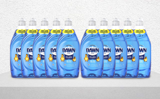 Dawn Dish Liquid Soap 10-Pack for $29