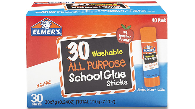 Elmer’s Glue Sticks 30-Pack for $7.86 | Free Stuff Finder