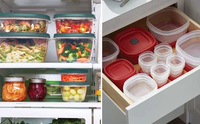 Rubbermaid 26 Piece Food Storage Container Set