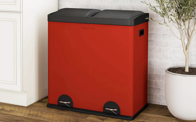 Trash Can 2-Compartment $44 Shipped