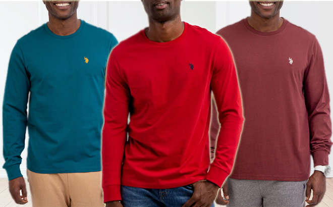 U.S. Polo Assn. Long Sleeve Tee $10