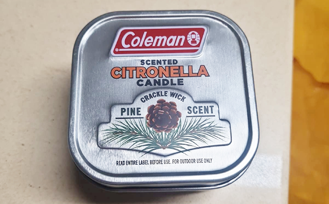 Coleman Citronella Candle $2.94