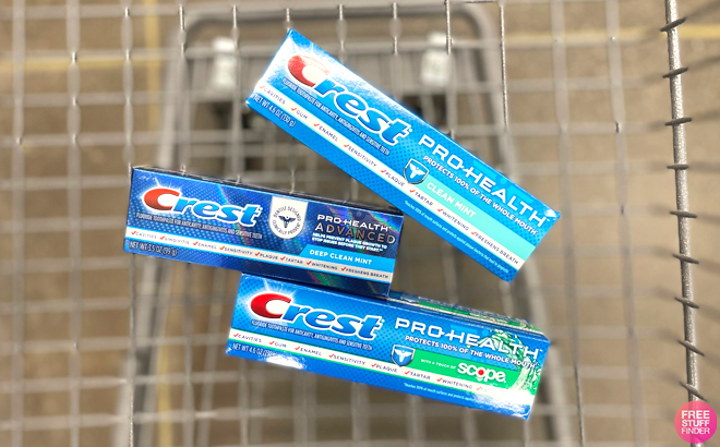 3 FREE Crest Toothpaste + $1 Moneymaker