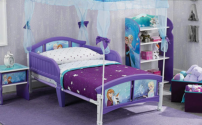 Disney Frozen Toddler Bed $59 Shipped