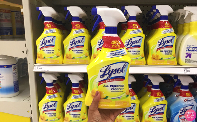 Lysol All-Purpose Cleaner Spray $2