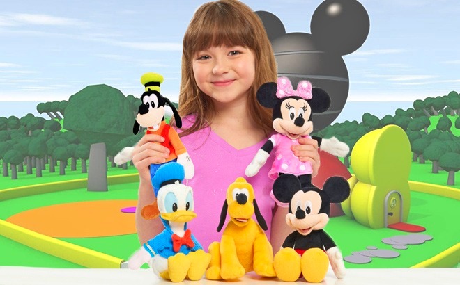 Mickey Mouse Plush Set 5-Pack for $15