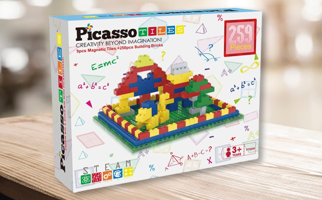 Picasso Tiles 259-Piece Set $14 Shipped