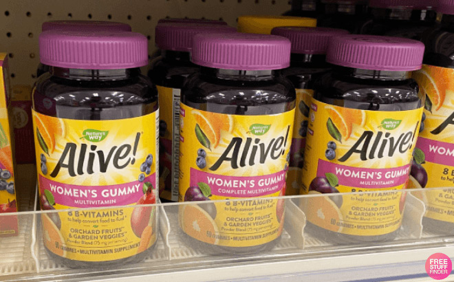 Alive! Women’s Vitamin Gummies $2.99