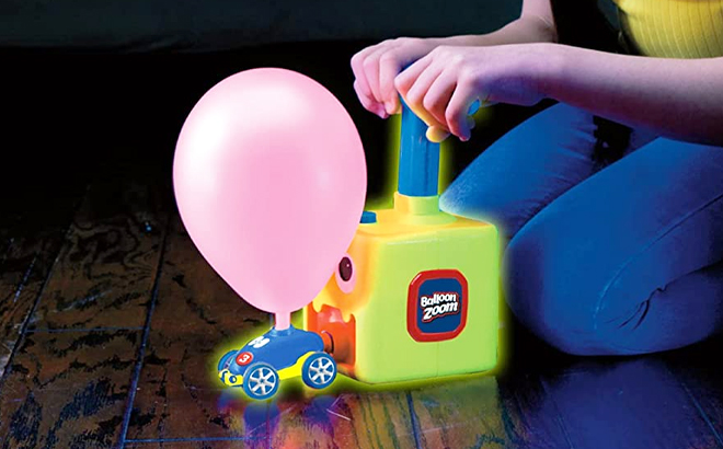 Car Balloon Launcher Toy Set $4.97