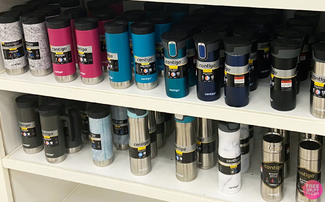 Contigo Mugs On Shelf