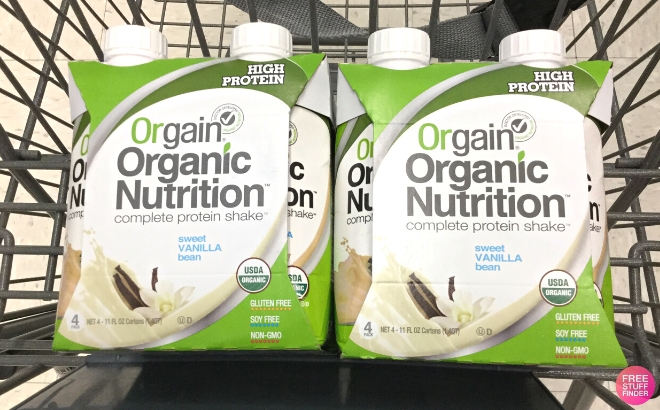 Orgain Nutritional Shake 12-Pack for $15