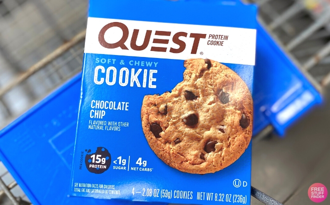 Quest Protein Cookies 12-Pack for $13.71