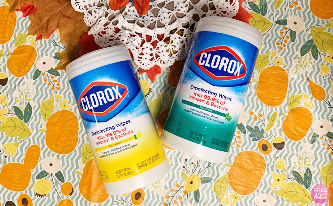 Clorox Disinfecting Wipes 35-Count for $3.38