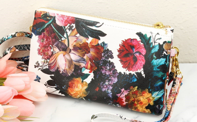 Crossbody Wristlet Bag $12.99