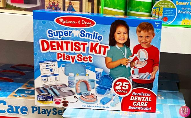 Melissa & Doug Super Smile Dentist Kit Play Set