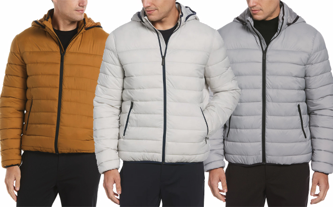 Perry Ellis Men's Puffer Jacket $49