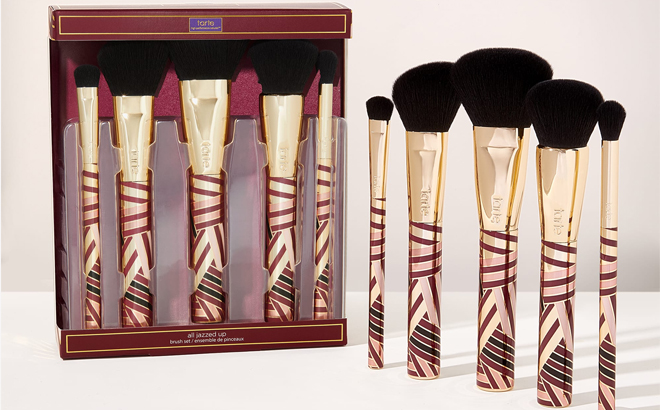 Tarte 5-Piece Brush Set $27 Shipped