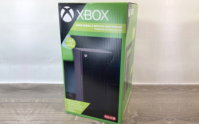  Xbox Series X Replica Mini Fridge Thermoelectric Cooler, 10  Liters : Video Games