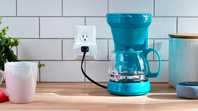 Amazon Smart Plug with Coffee Maker