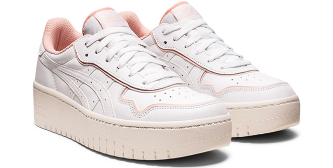 Asics Womens Platform Sneaker in Frosted Rose