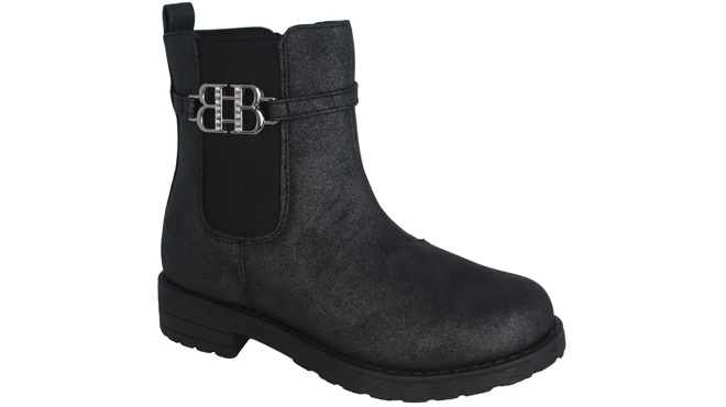 Bebe Kids Logo Lug Chelsea Boot