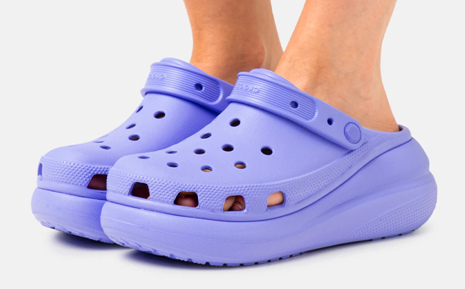 Crocs Classic Crush Clog Digital Violet